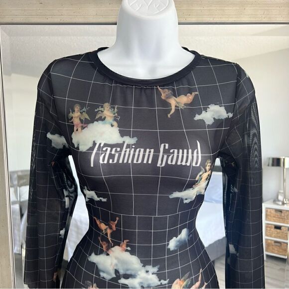 SHANE JUSTIN Fashion Gawd Green Jumpsuit Size XS. - Picture 2 of 7